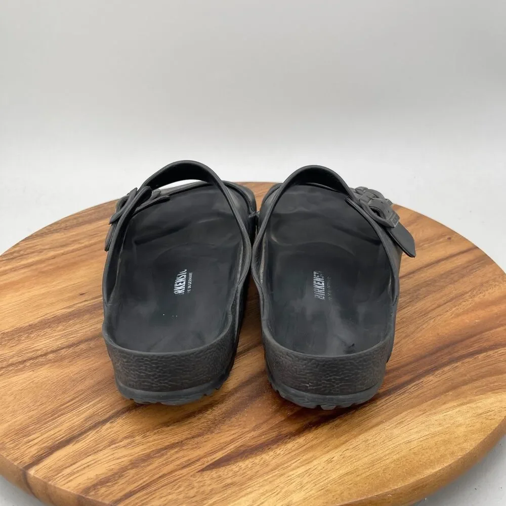 Birkenstock Arizona EVA Mens Size 11 / 44 Black Sandals Summer Beach Casual
